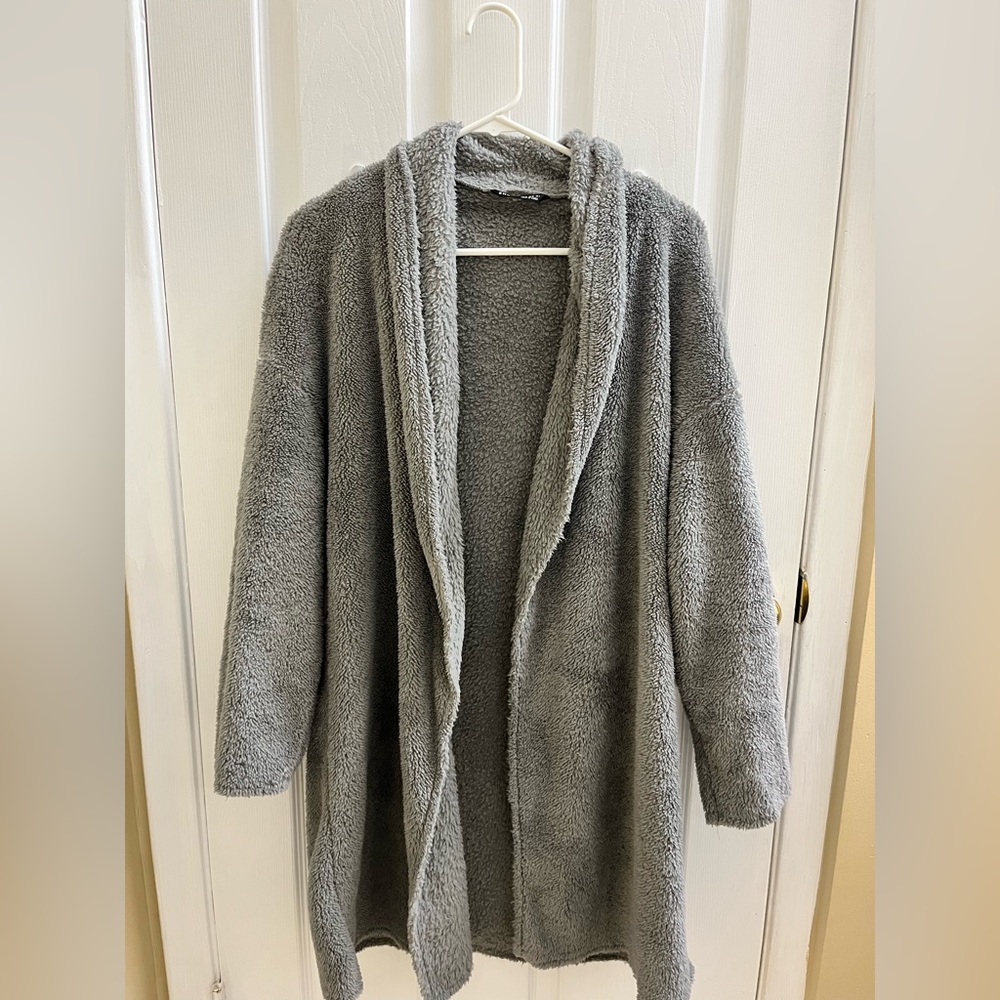 SHEIN | GRAY | MEDIUM | CARDIGAN